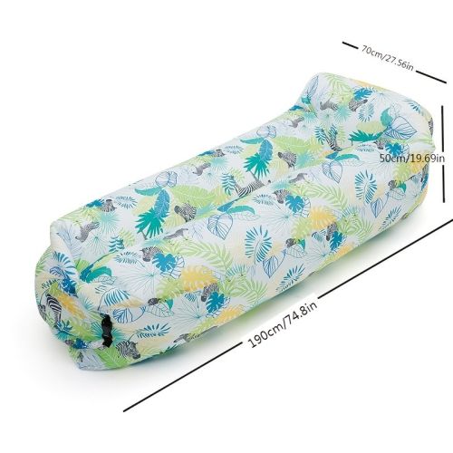 Outdoor Inflatable Sofa Camping  Music Festival Outdoor Portable Lazy Inflatable Sofa Outdoor Beach Air Sofa Folding Camping Inflatable Single Sofa Be