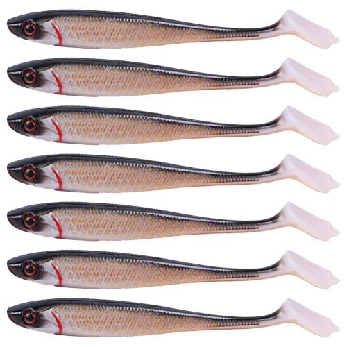 Simulated Fish Soft Bait Duck Paw Shape