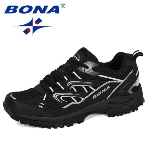BONA 2022 New Designers Popular Sneakers Hiking Shoes Men Outdoor Trekking Shoes Man Tourism Camping Sports Hunting Shoes Trendy