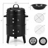 Family And Friends Excursion Beach Camping Campfire Party Grill
